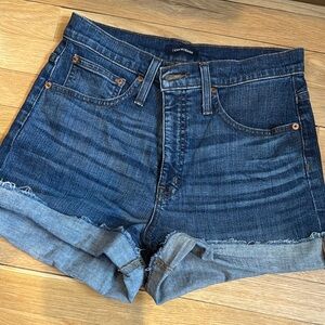 Jcrew Dark Blue Denim Shorts